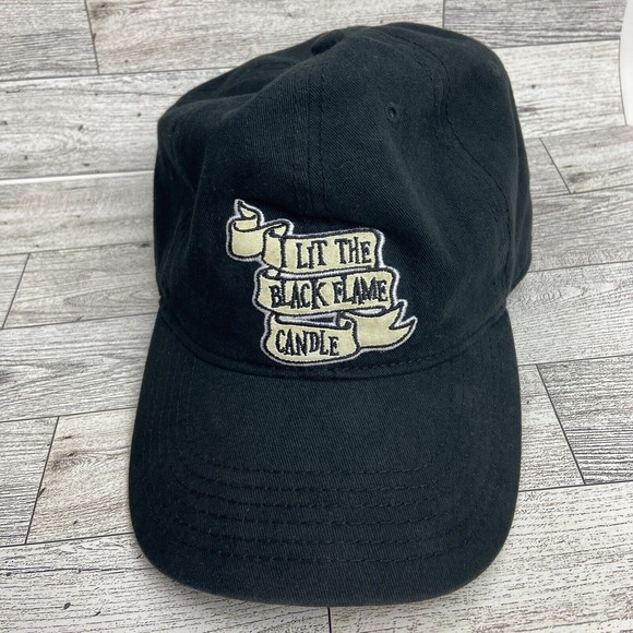 Disney Hocus Pocus Hat I Lit The Black Flame Candle Embroidered Adjustable Cap - Picture 6 of 15